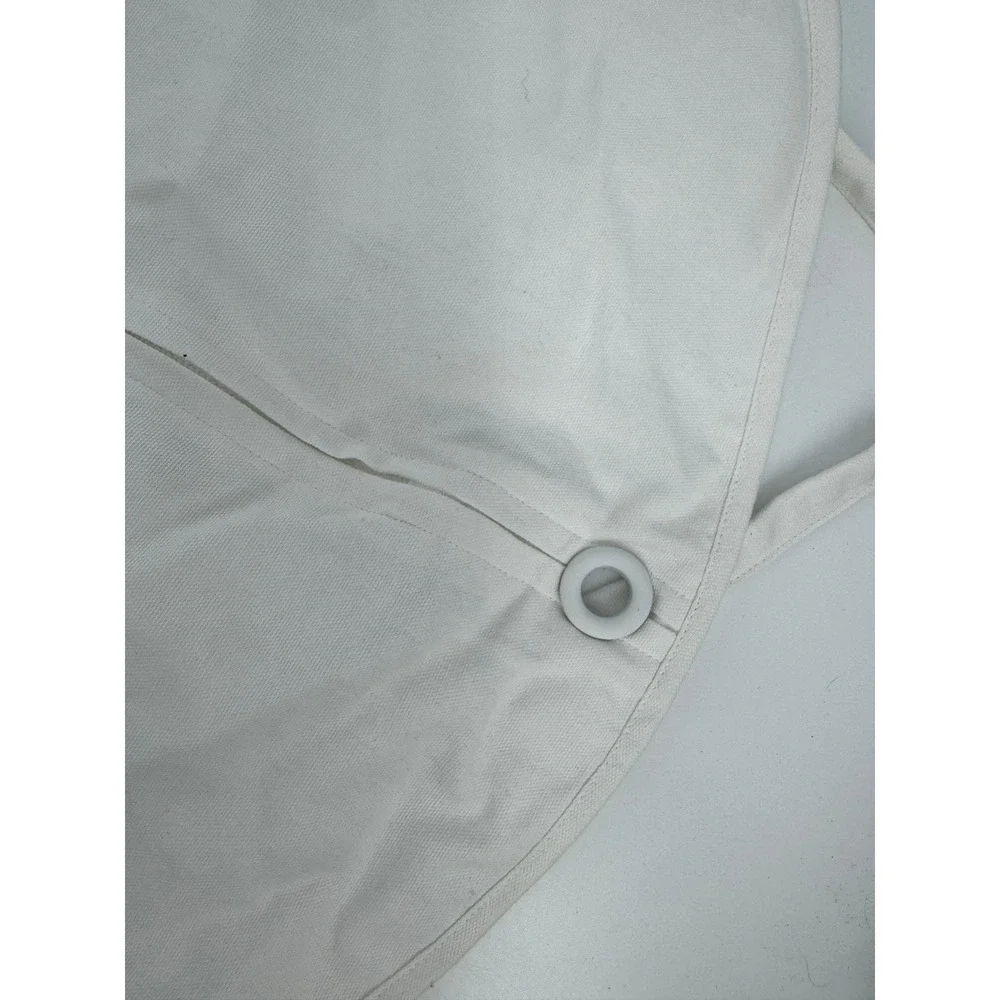 Dior Garment Bag Unisex White Canvas Logo Luxury Travel Suit Cover